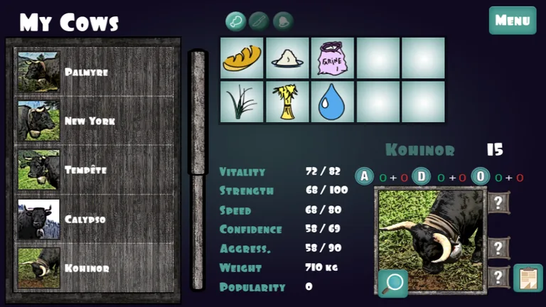 CowFight Battle of the Queens screenshot 1