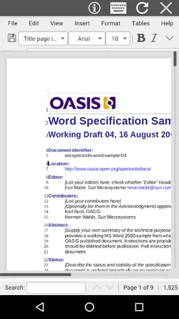 AndroDOC editor for Doc & Word screenshot 6
