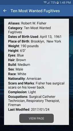 FBI Wanted screenshot 3