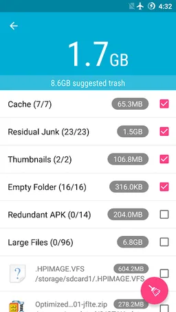 Simply Cleaner - Clean Trash screenshot 2