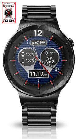 Titanium Brave HD WatchFace Wi screenshot 3