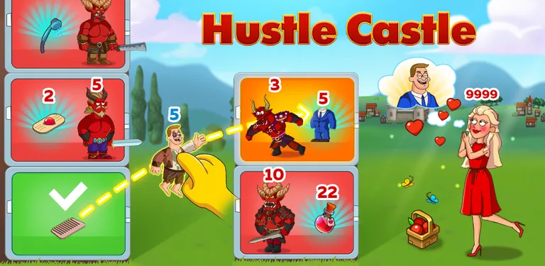 Hustle Castle: Medieval games cover image
