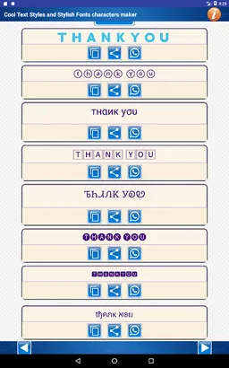 Cool Text & Fonts Styles maker screenshot 13