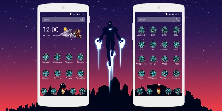Iron Man - Theme screenshot 1