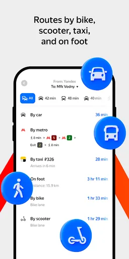 Yandex Maps and Navigator screenshot 5