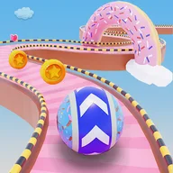Candy Ball Run - Rolling Games icon