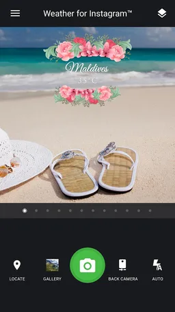 Weather for Instagram™ screenshot 1