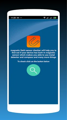 magnetic field sensor checker screenshot 3