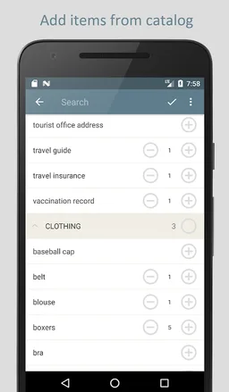 PackTeo - Travel Packing List screenshot 8