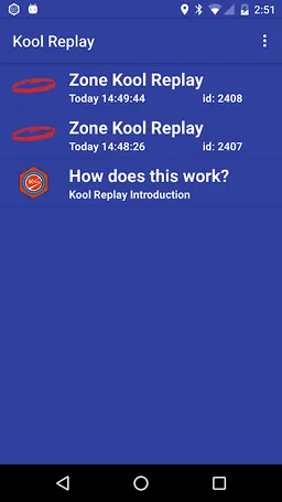 Kool Replay screenshot 1