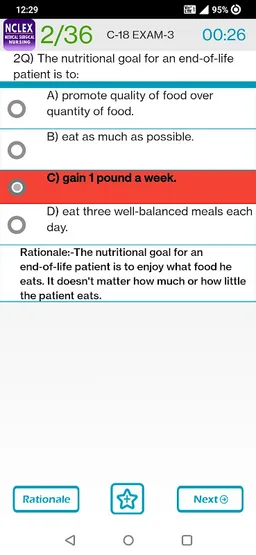 Medical Surgical Nursing NCLEX screenshot 4