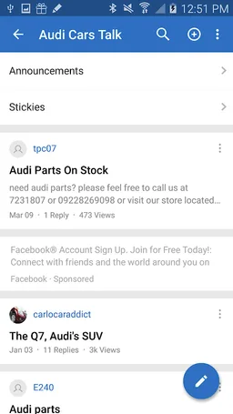 Tsikot Forums screenshot 4