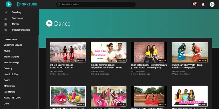 SKYTUBE screenshot 4