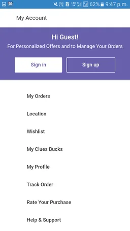 SHOPCLUES Online shoping screenshot 2