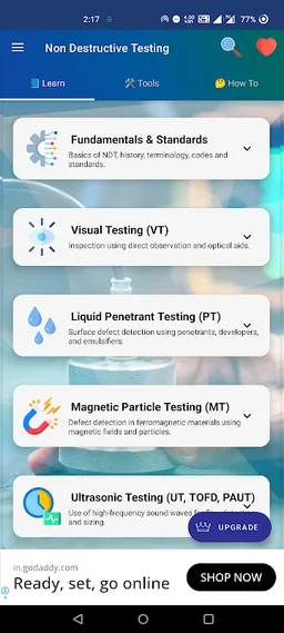 Non-Destructive Testing (NDT) screenshot 1