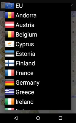 Eurocoins album screenshot 7