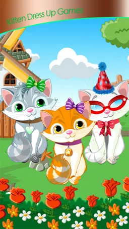 Kitten Dress Up Games screenshot 1