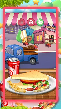 Sandwich Maker Chef Crazy Game screenshot 4