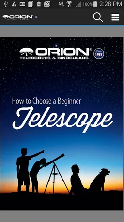 Orion Telescopes & Binoculars screenshot 7