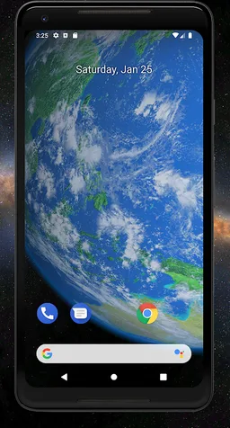 Earth 3D Live Wallpaper screenshot 1