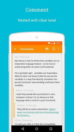 Hews for Hacker News screenshot 1