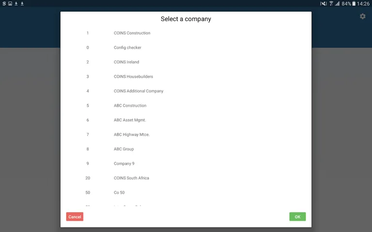 COINS mProcurement screenshot 1