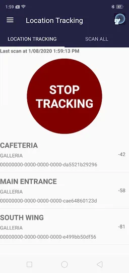 Beacon Hound – BLE Device Scanner screenshot 1