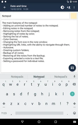Notepad Notes screenshot 9