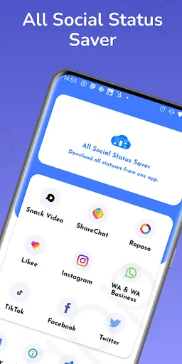 All Social Status Saver screenshot 1