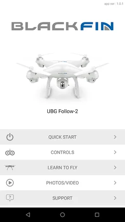 Blackfin GPS screenshot 2