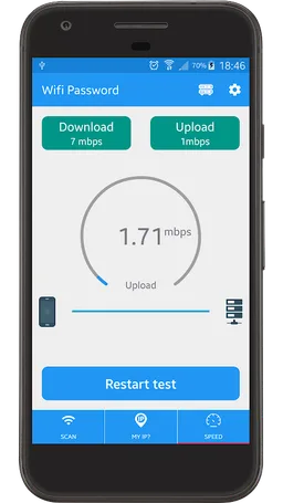 Free Wifi Password Scan screenshot 1