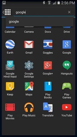 App Drawer screenshot 2