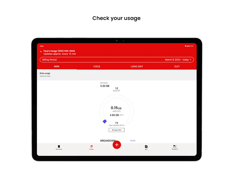 Virgin Plus My Account screenshot 10
