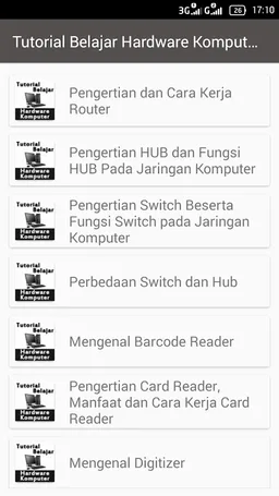Belajar Hardware Komputer screenshot 8
