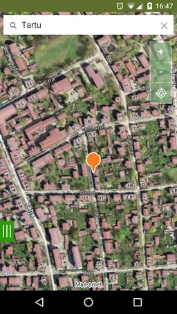 Maa-ameti Kaardirakendus screenshot 2