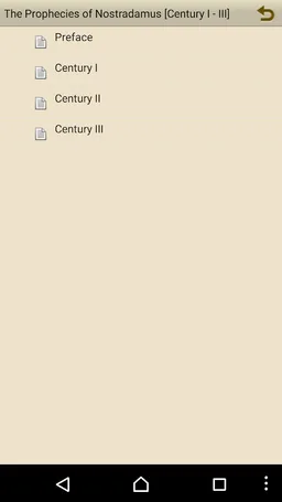 The Prophecies of Nostradamus [Century I - III] screenshot 1