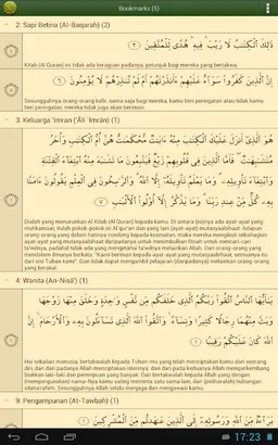 Al'Quran Bahasa Indonesia Advanced screenshot 9