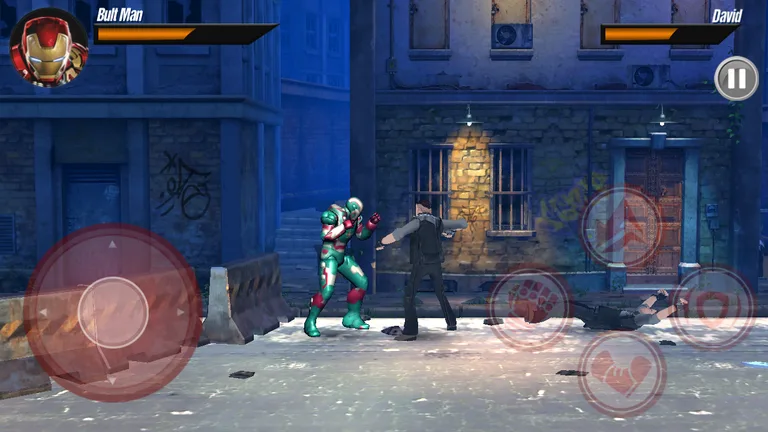 Superheroes Street Fighting Game: Infinity Karate screenshot 2