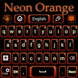 Neon Orange Keyboard icon