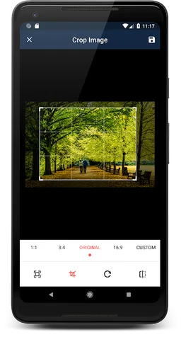 Crop Image - Rotate image and Flip image screenshot 1