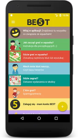 Squash BE5T app screenshot 6
