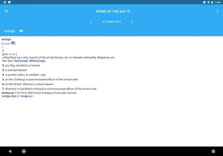 Collins Dictionary Free screenshot 6