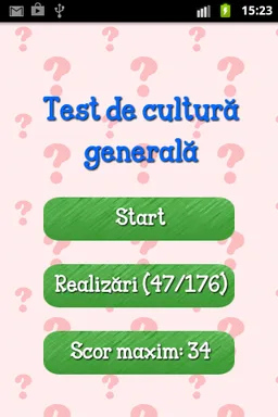 Test de cultura generala screenshot 3