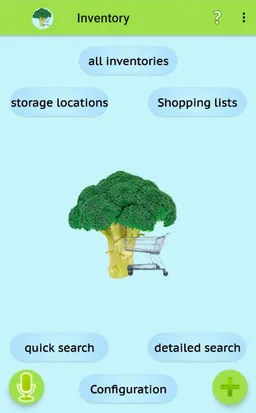 Inventory and Shopping list Manager screenshot 2