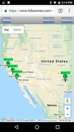 FollowMee GPS Tracker screenshot 1