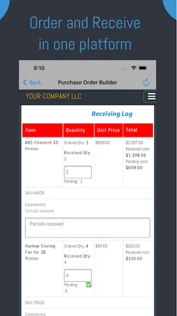 Purchase Order App screenshot 17