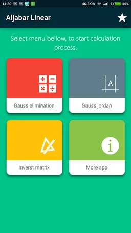 Gauss Elimination screenshot 1