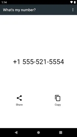 What's my number? screenshot 1
