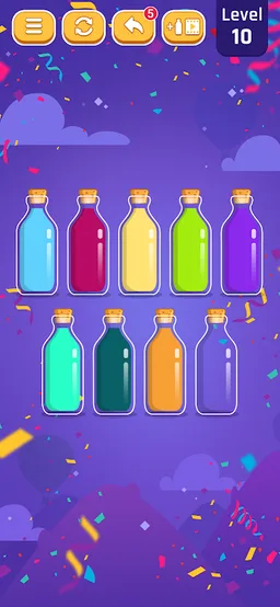 Perfect Pouring - Color Sorting Puzzle Game screenshot 2