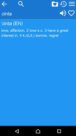 English Malay Dictionary screenshot 2